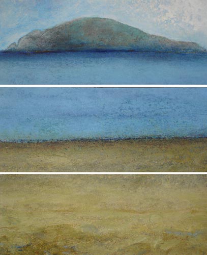 Cape, Sea, Sand (Triptych)